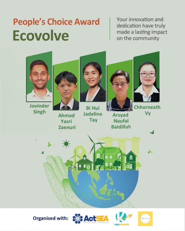 Ecovolve wins Climate Hack 2024 Best Sustainability App